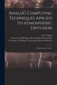 Produktbild: Analog Computing Techniques Applied to Atmospheric Diffusion [electronic Resource]