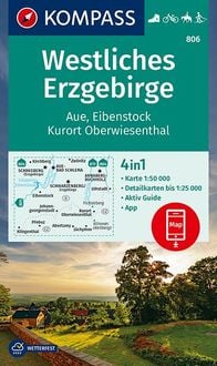 Bild vom Artikel KV WK 806 Westliches Erzgebirge/Aue/Eibenstock/Kurort Oberwiesenthal vom Autor Kompass-Karten GmbH