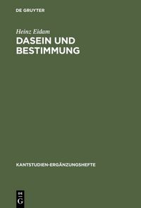 Produktbild: Dasein und Bestimmung