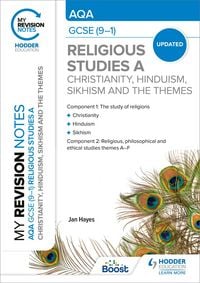 Produktbild: My Revision Notes: AQA GCSE (9-1) Religious Studies Specification A Christianity, Hinduism, Sikhism and the Religious, Philosophical and Ethical Theme