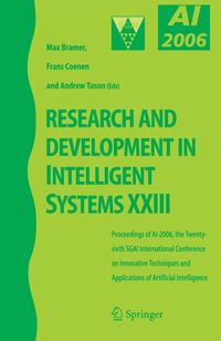 Produktbild: Research and Development in Intelligent Systems XXIII