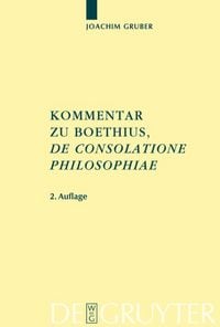 Produktbild: Kommentar zu Boethius, 'De consolatione philosophiae'
