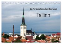 Produktbild: Die Perle am Finnischen Meerbusen Tallinn (Tischkalender 2026 DIN A5 quer), CALVENDO Monatskalender