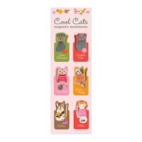 Produktbild Cool Cats Magnetic Bookmarks