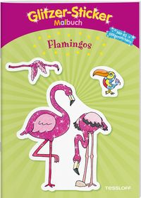 Bild vom Artikel Glitzer-Sticker Malbuch Flamingos vom Autor Tessloff Verlag Ragnar Tessloff GmbH & Co.KG