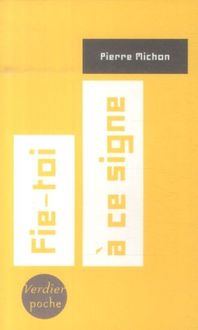 Produktbild: Fie-toi &agrave; ce signe