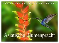 Produktbild: Asiatische Blumenpracht (Tischkalender 2027 DIN A5 quer), CALVENDO Monatskalender