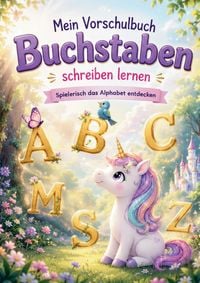 Produktbild: Buchstaben schreiben lernen - Mein Einhorn Vorschulbuch