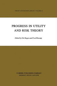 Produktbild: Progress in Utility and Risk Theory