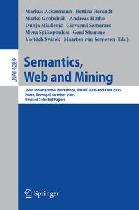 Produktbild: Semantics, Web and Mining