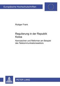 Produktbild: Regulierung in der Republik Korea