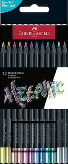 Produktbild: Faber-Castell Buntstifte Black Edition Metallic