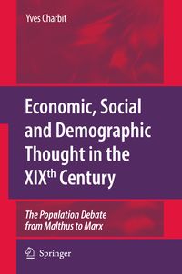Produktbild: Economic, Social and Demographic Thought in the XIXth Century