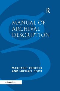 Produktbild: Manual of Archival Description