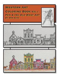 Produktbild: Western Art Coloring Book