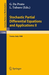 Produktbild: Stochastic Partial Differential Equations and Applications II