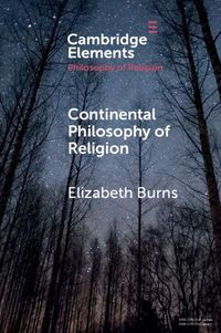 Produktbild: Continental Philosophy of Religion