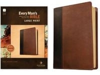 Produktbild: NLT Every Man's Bible, Large Print, Filament Enabled, Tutone (Leatherlike, Brown/Tan, Red Letter)