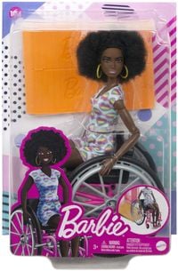 Bild vom Artikel Barbie - Barbie Fashionistas Puppe im Rollstuhl mit schwarzen Haaren vom Autor 