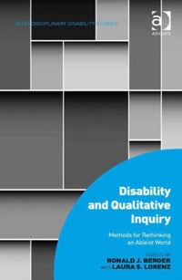 Produktbild: Berger, R: Disability and Qualitative Inquiry