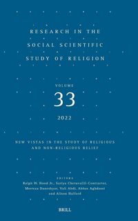 Produktbild: Research in the Social Scientific Study of Religion, Volume 33
