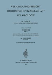 Produktbild: Verhandlungsbericht der Deutschen Gesellschaft f&uuml;r Urologie