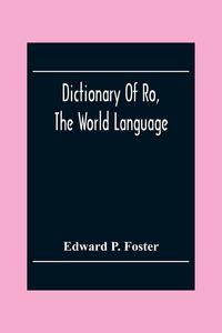 Produktbild: Dictionary Of Ro, The World Language