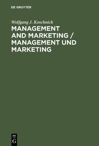 Produktbild: Management and Marketing / Management und Marketing