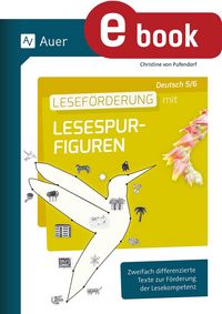 Produktbild: Lesef&ouml;rderung mit Lesespurfiguren Deutsch 5-6