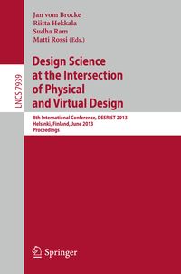 Produktbild: Design Science at the Intersection of Physical and Virtual Design