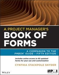 Produktbild: A Project Manager's Book of Forms