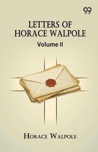 Produktbild: Letters Of Horace Walpole
