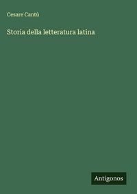 Produktbild: Storia della letteratura latina
