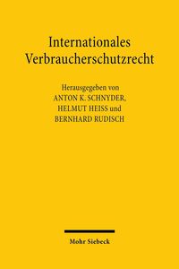 Produktbild: Internationales Verbraucherschutzrecht