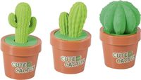 Produktbild: Doppelspitzer mit Radiergummi Kaktu