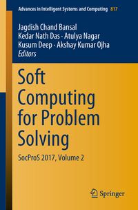 Produktbild: Soft Computing for Problem Solving