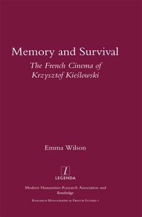 Produktbild: Memory and Survival the French Cinema of Krzysztof Kieslowski