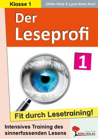Produktbild: Der Leseprofi - Fit durch Lesetraining / Klasse 1