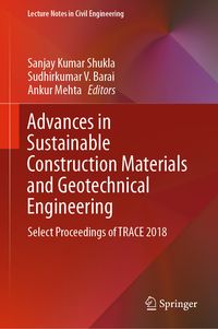 Produktbild: Advances in Sustainable Construction Materials and Geotechnical Engineering