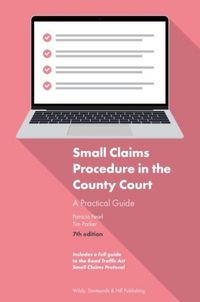 Produktbild: Pearl, P: Small Claims Procedure in the County Court: A Prac