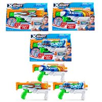 Produktbild: Wasserpistole XSHOT Skins Hyperload Fast Fill 4fach sortiert