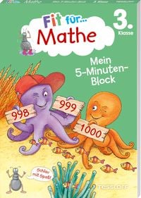 Produktbild: Fit f&uuml;r Mathe 3. Klasse. Mein 5-Minuten-Block