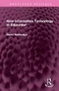 Produktbild: Hawkridge, D: New Information Technology in Education