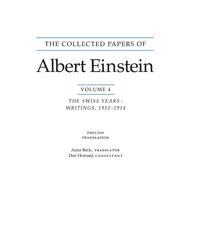 Produktbild: The Collected Papers of Albert Einstein, Volume 4 (English)