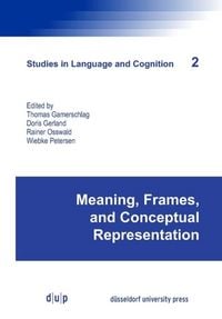 Produktbild: Meaning, Frames, and Conceptual Representation