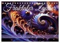 Produktbild: Fraktaler Zauber (Tischkalender 2026 DIN A5 quer), CALVENDO Monatskalender