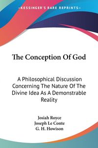 Produktbild: Royce, J: Conception Of God