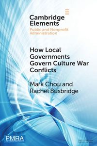 Produktbild: How Local Governments Govern Culture War Conflicts