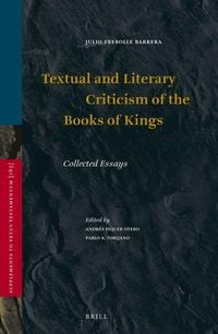 Produktbild: Textual and Literary Criticism of the Books of Kings