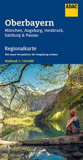 Produktbild: ADAC Regionalkarte Blatt 16 Oberbayern, M&uuml;nchen